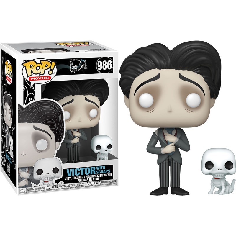 FUNKO FUNKO POP! CORPSE BRIDE VICTOR WITH SCRAPS FIGURE