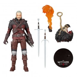 MC FARLANE THE WITCHER 3 WILD HUNT GERALT OF RIVIA WOLF ARMOR 18CM ACTION FIGURE