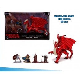 JADA TOYS DUNGEONS & DRAGONS NANO CHARACTERS DIE CAST PACK 5 MINI FIGURES