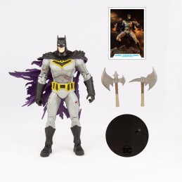 MC FARLANE DC MULTIVERSE BATMAN WITH BATTLE DAMAGE DARK KNIGHTS METAL ACTION FIGURE