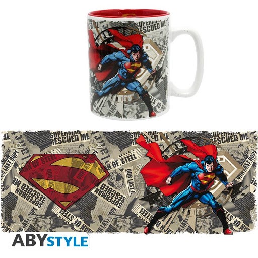 ABYSTYLE DC COMICS BATMAN IN ACTION MUG TAZZA IN CERAMICA