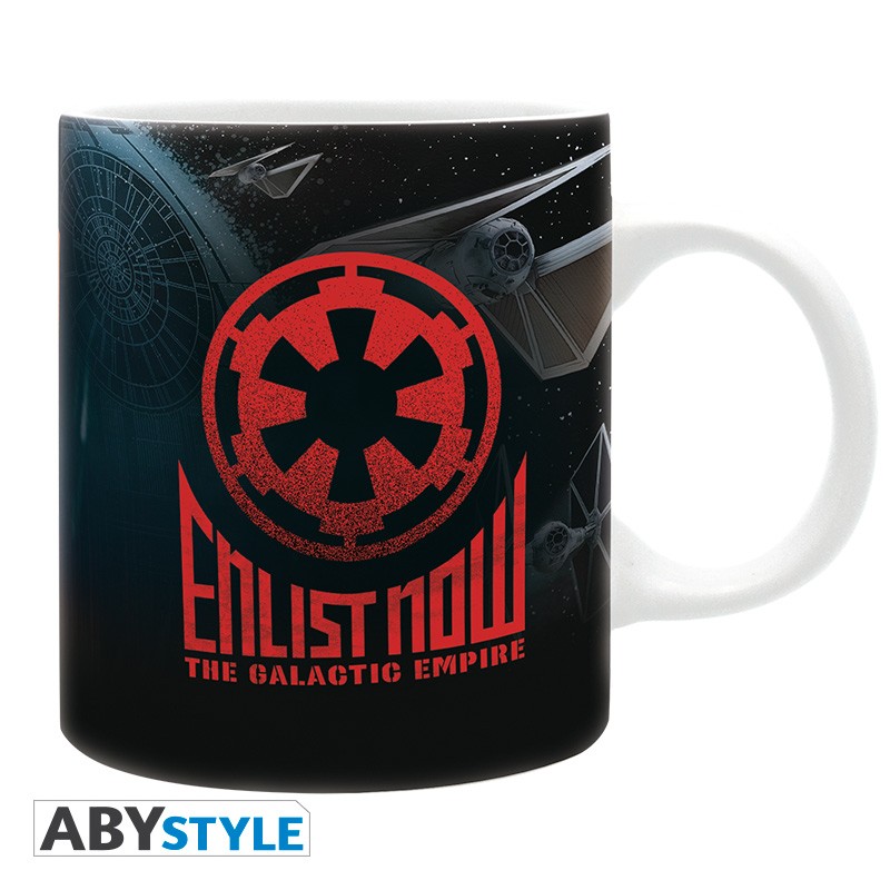STAR WARS ENLIST NOW THE GALACTIC EMPIRE MUG TAZZA IN CERAMICA ABYSTYLE