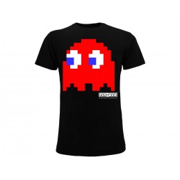 TSHIRT PAC-MAN GHOST BLACK