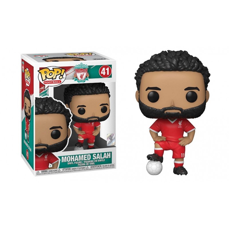 FUNKO FUNKO POP! LIVERPOOL F.C. MOHAMED SALAH BOBBLE HEAD KNOCKER FIGURE