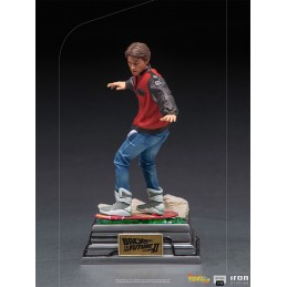 IRON STUDIOS BACK TO THE FUTURE 2 MARTY MCFLY ON HOVERBOARD ART SCALE 1/10 STATUE FIGURE