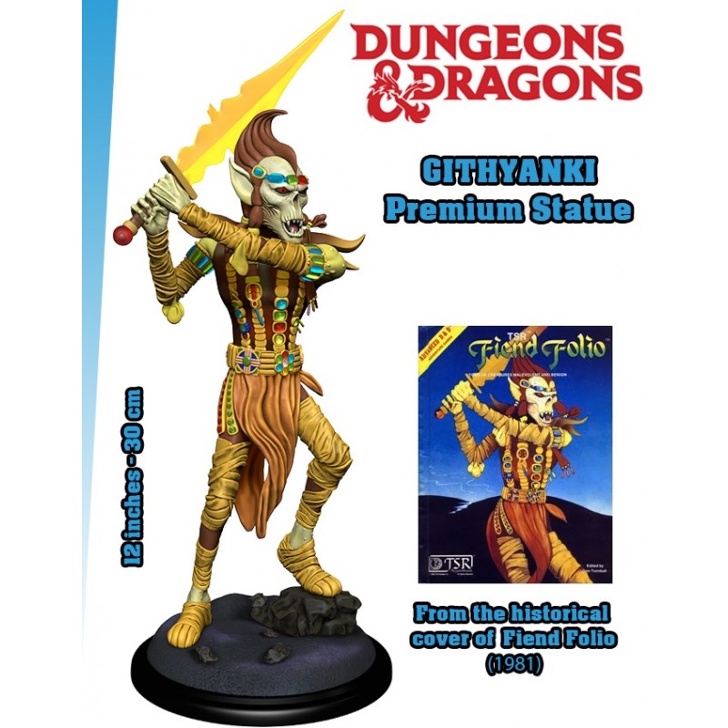 WIZKIDS DUNGEONS AND DRAGONS GITHYANKI PREMIUM STATUE FIGURE