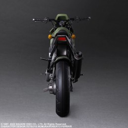 SQUARE ENIX FINAL FANTASY 7 REMAKE JESSIE AND MOTORCYCLE PLAY ARTS KAI ACTION FIGURE