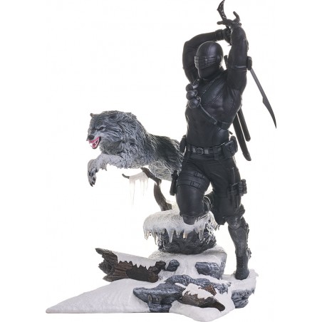 G.I. JOE GALLERY SNAKE EYES STATUE FIGURE