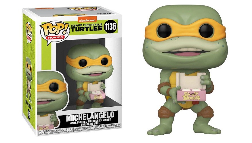 FUNKO FUNKO POP! TEENAGE MUTANT NINJA TURTLES MOVIE MICHELANGELO BO