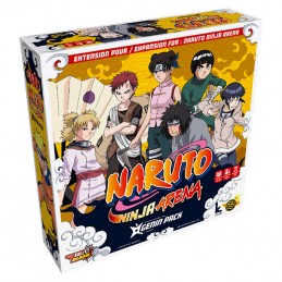 NARUTO NINJA ARENA GENIN PACK ESPANSIONE GIOCO DA TAVOLO DO NOT PANIC GAMES