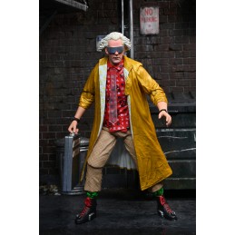 NECA BACK TO THE FUTURE 2 ULTIMATE DOC BROWN ACTION FIGURE