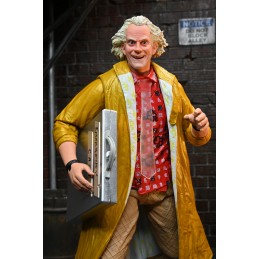 NECA BACK TO THE FUTURE 2 ULTIMATE DOC BROWN ACTION FIGURE