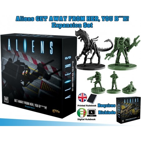 ALIENS GET AWAY FROM HER YOU B***H ESPANSION SET BOARDGAME