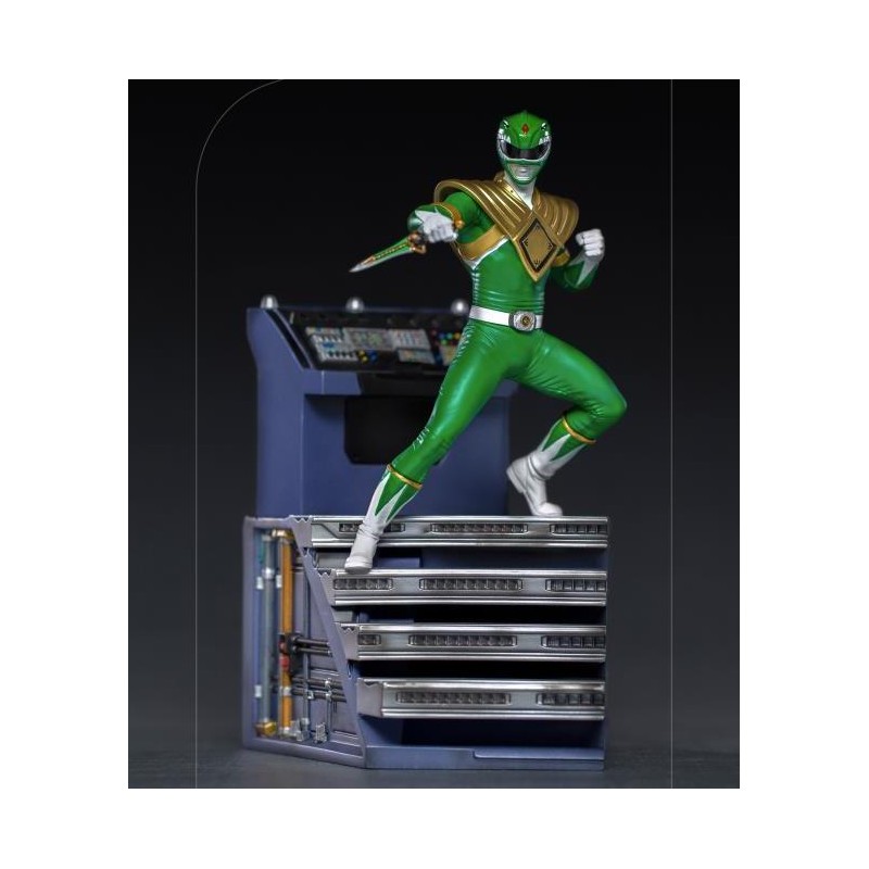 POWER RANGERS - GREEN RANGER BDS ART SCALE 1/10 STATUA FIGURE IRON STUDIOS