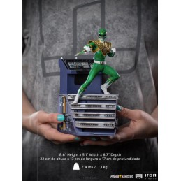 POWER RANGERS - GREEN RANGER BDS ART SCALE 1/10 STATUA FIGURE IRON STUDIOS