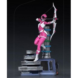 POWER RANGERS - PINK RANGER BDS ART SCALE 1/10 STATUA FIGURE IRON STUDIOS