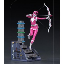 POWER RANGERS - PINK RANGER BDS ART SCALE 1/10 STATUA FIGURE IRON STUDIOS