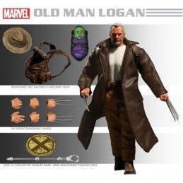 MARVEL WOLVERINE OLD MAN LOGAN CLOTH ONE:12 ACTION FIGURE MEZCO TOYS