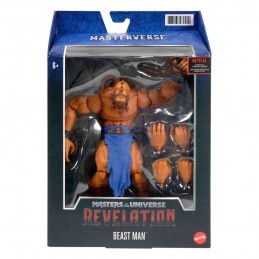 MASTERS OF THE UNIVERSE REVELATION BEAST MAN ACTION FIGURE MATTEL