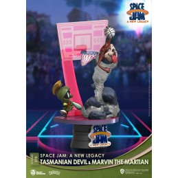 D-STAGE SPACE JAM 2 A NEW LEGACY TAZ AND MARVIN STATUA FIGURE DIORAMA BEAST KINGDOM