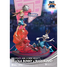 BEAST KINGDOM D-STAGE SPACE JAM 2 A NEW LEGACY LOLA AND BUGS BUNNY STATUE FIGURE DIORAMA