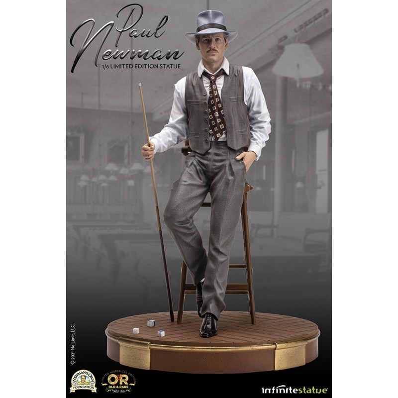 INFINITE STATUE PAUL NEWMAN OLD AND RARE 1/6 RESIN STATUE FIGURE