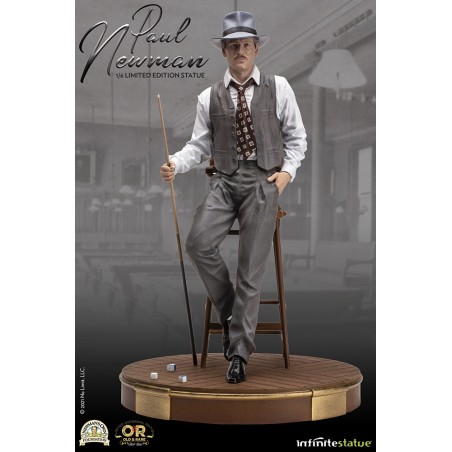 PAUL NEWMAN OLD AND RARE 1/6 RESIN STATUE FIGURE