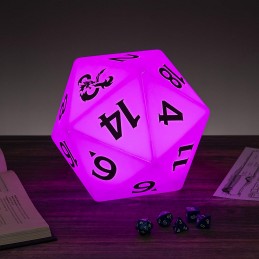 DUNGEONS AND DRAGONS D20 LIGHT MULTICOLOR LAMPADA PALADONE PRODUCTS