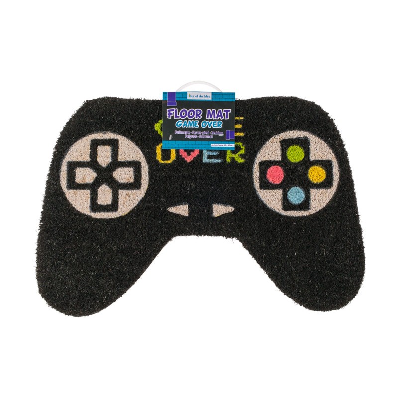 OUT OF THE BLUE GAME OVER CONTROLLER DOORMAT 40X60CM