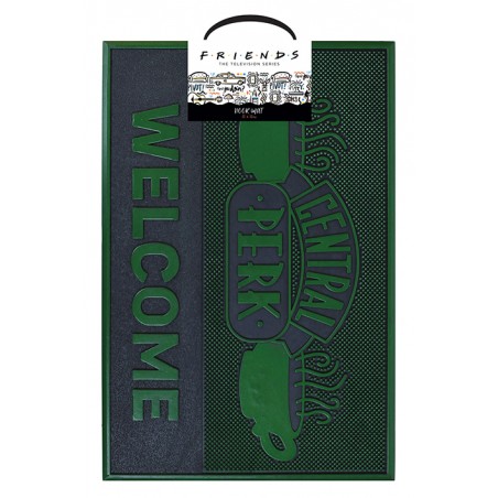 FRIENDS CENTRAL PERK RUBBER DOORMAT 40X60CM