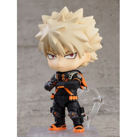 MY HERO ACADEMIA KATSUKI BAKUGO STEALTH SUIT NENDOROID ACTION FIGURE