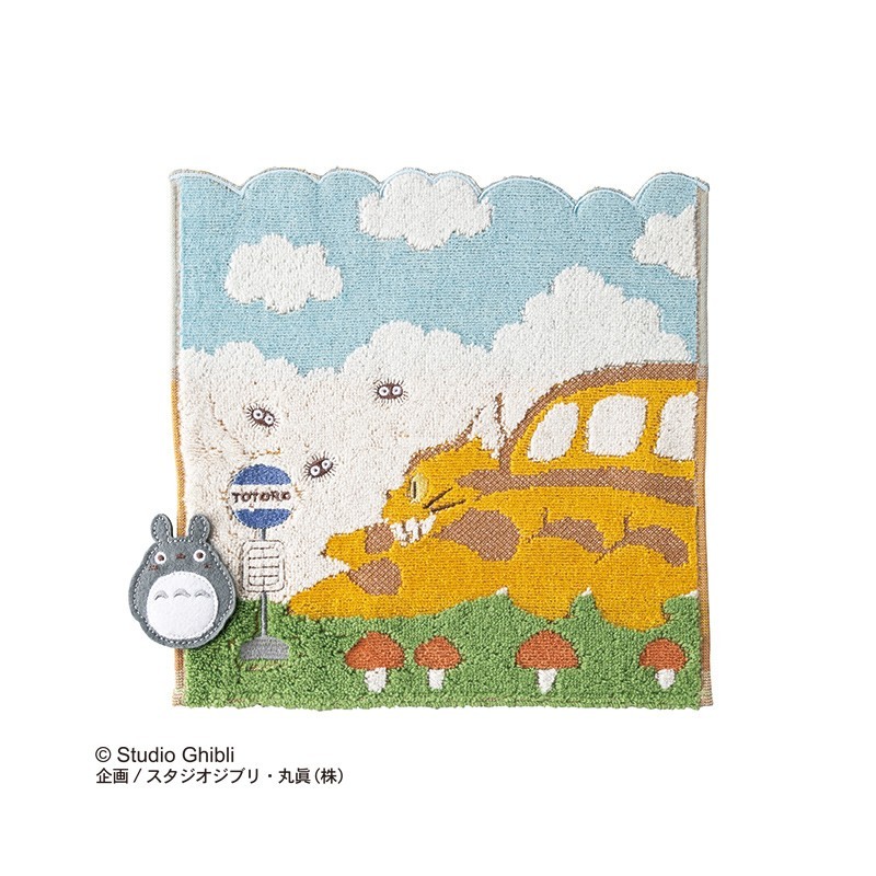 STUDIO GHIBLI TOTORO NEKOBUS STUDIO GHIBLI MINI TOWEL 25X25CM