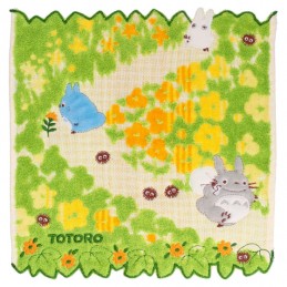 STUDIO GHIBLI TOTORO YELLOW FLOWERS STUDIO GHIBLI MINI TOWEL 25X25CM