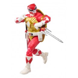 POWER RANGERS X TMNT FOOT SOLDIER TOMMY AND MORPHED RAPHAEL ACTION FIGURE HASBRO
