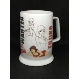LUPIN III FUJIKO TANKARD BOCCALE IN CERAMICA MINE