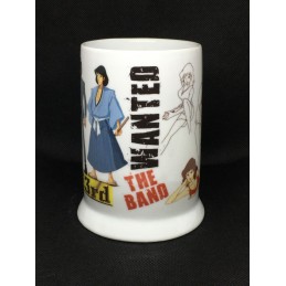 LUPIN III FUJIKO TANKARD BOCCALE IN CERAMICA MINE