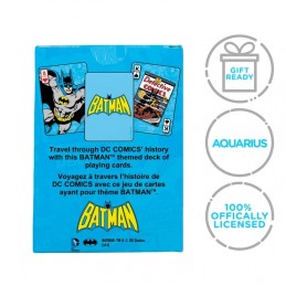 DC COMICS BATMAN RETRO COVERS POKER PLAYING CARDS MAZZO CARTE DA GIOCO AQUARIUS ENT