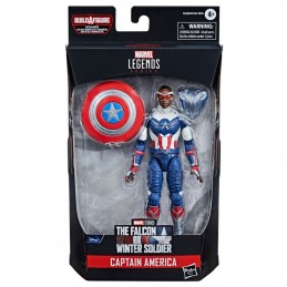 MARVEL LEGENDS THE FALCON AND THE WINTER SOLDIER CAPTAIN AMERICA ACTION FIGURE HASBRO