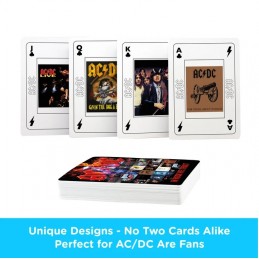AQUARIUS ENT AC DC IN ROCK WE TRUST POKER PLAYING CARDS