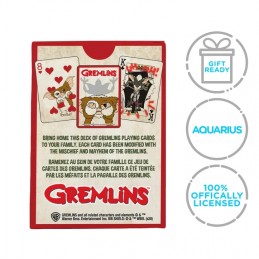 GREMLINS POKER PLAYING CARDS MAZZO CARTE DA GIOCO AQUARIUS ENT