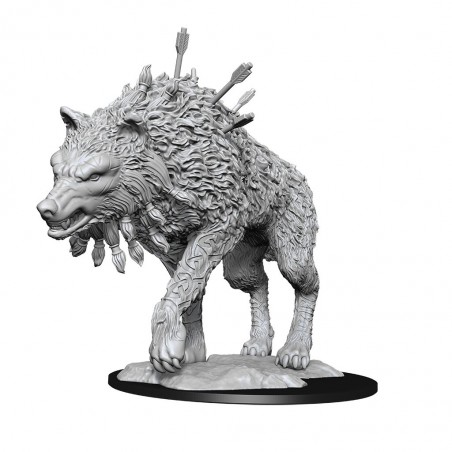 MAGIC THE GATHERING GIANT SIZED COSMO WOLF MINIATURE