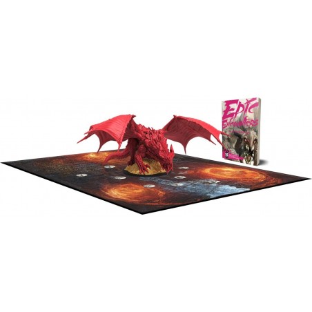EPIC ENCOUNTERS LAIR OF THE RED DRAGON SET MINIATURE