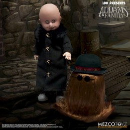 LIVING DEAD DOLLS LDD THE ADDAMS FAMILY FESTER AND IT ACTION FIGURE MEZCO TOYS