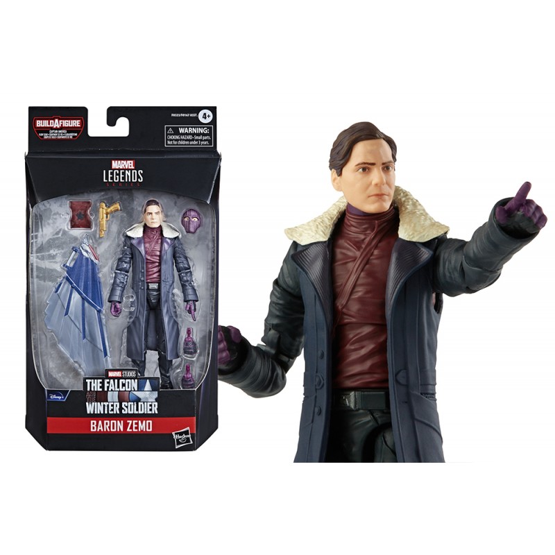 HASBRO MARVEL LEGENDS THE FALCON AND THE WINTER SOLDIER BARON ZEMO ACTION FIGURE