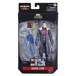 HASBRO MARVEL LEGENDS THE FALCON AND THE WINTER SOLDIER BARON ZEMO ACTION FIGURE