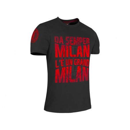 MAGLIA T SHIRT UFFICIALE AC MILAN DA SEMPER MILAN L'E UN GRAND MILAN