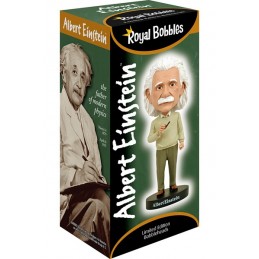 ALBERT EINSTEIN HEADKNOCKER BOBBLE HEAD ACTION FIGURE ROYAL BOBBLES