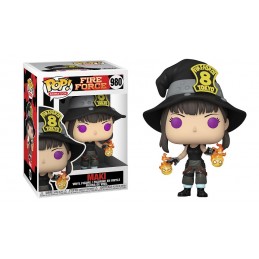 FUNKO POP! FIRE FORCE MAKI BOBBLE HEAD KNOCKER FIGURE FUNKO