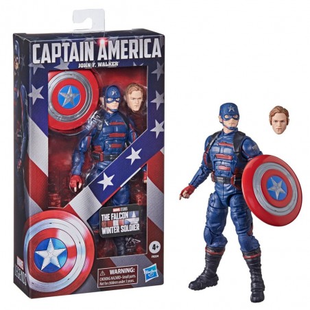 MARVEL LEGENDS THE FALCON AND THE WINTER SOLDIER CAPTAIN AMERICA JOHN F. WALKER ACTION FIGURE
