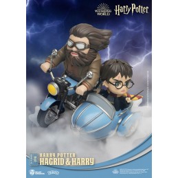 D-STAGE HARRY POTTER HAGRID AND HARRY STATUA FIGURE DIORAMA BEAST KINGDOM